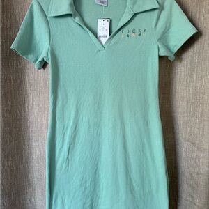 Zoe + Liv Mint Green t-shirt Dress